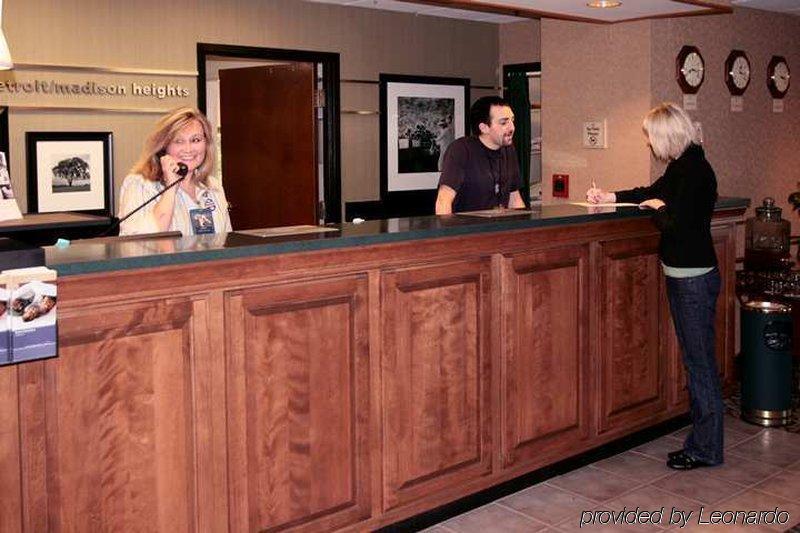 Hampton Inn Detroit Madison Heights South Troy Wnętrze zdjęcie