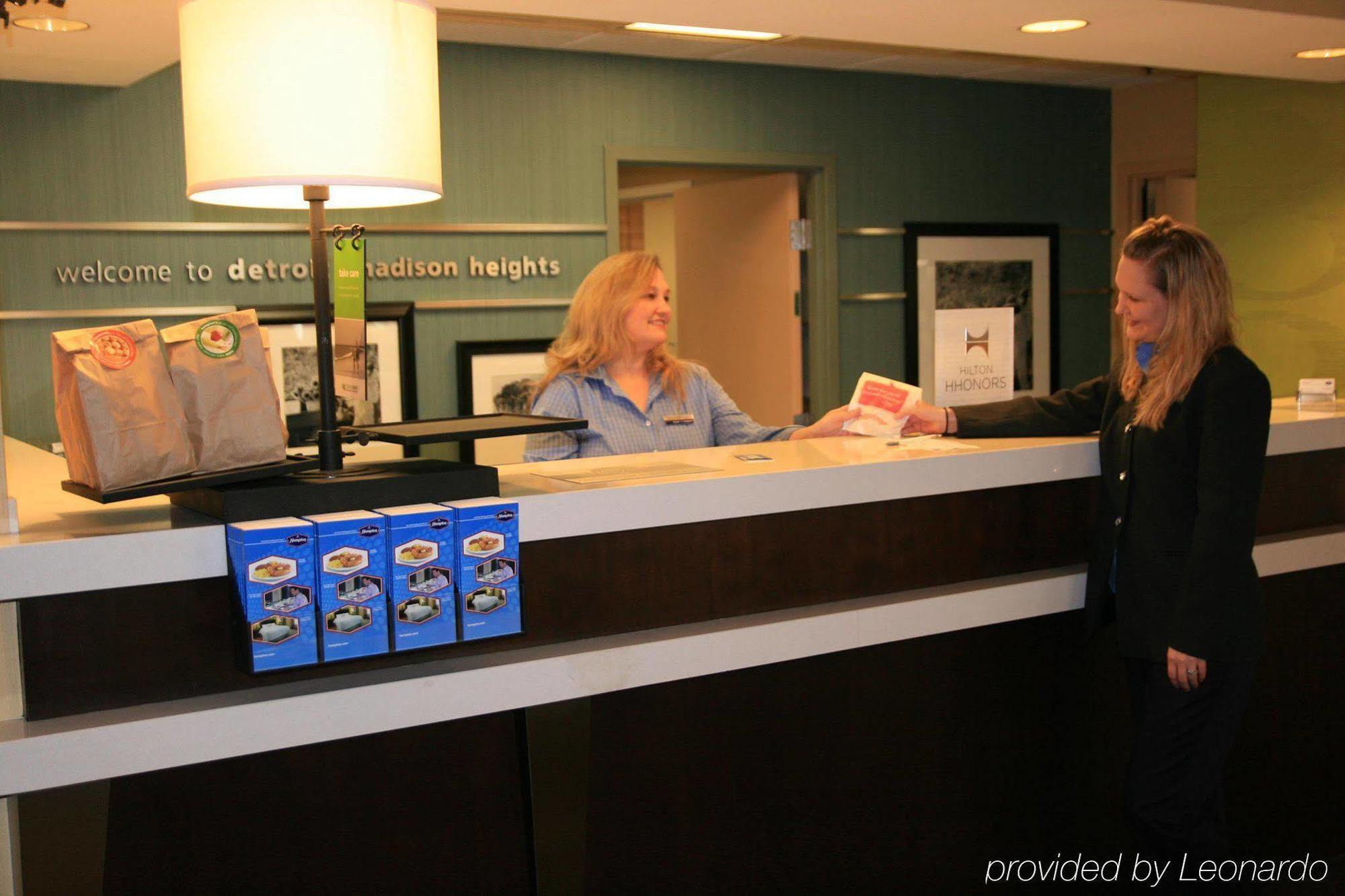 Hampton Inn Detroit Madison Heights South Troy Wnętrze zdjęcie